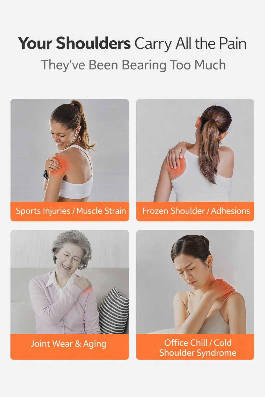 Keep Fit Smart Heated Shoulder & Neck Massager